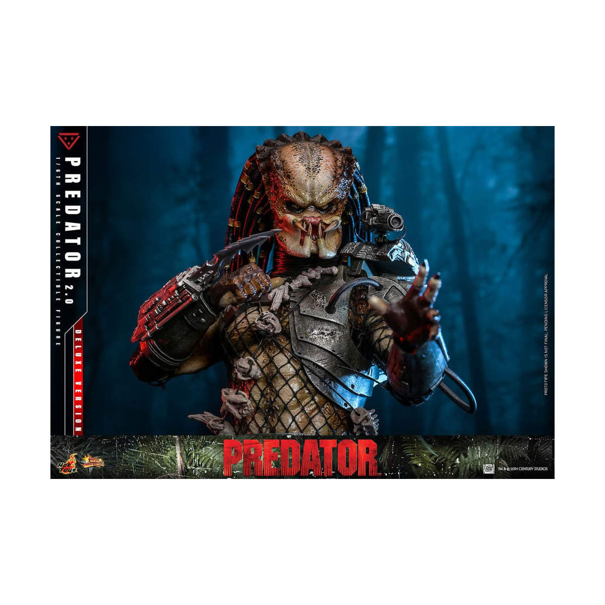 Hot Toys - Predator 2.0 Deluxe Version - Jungle Hunter