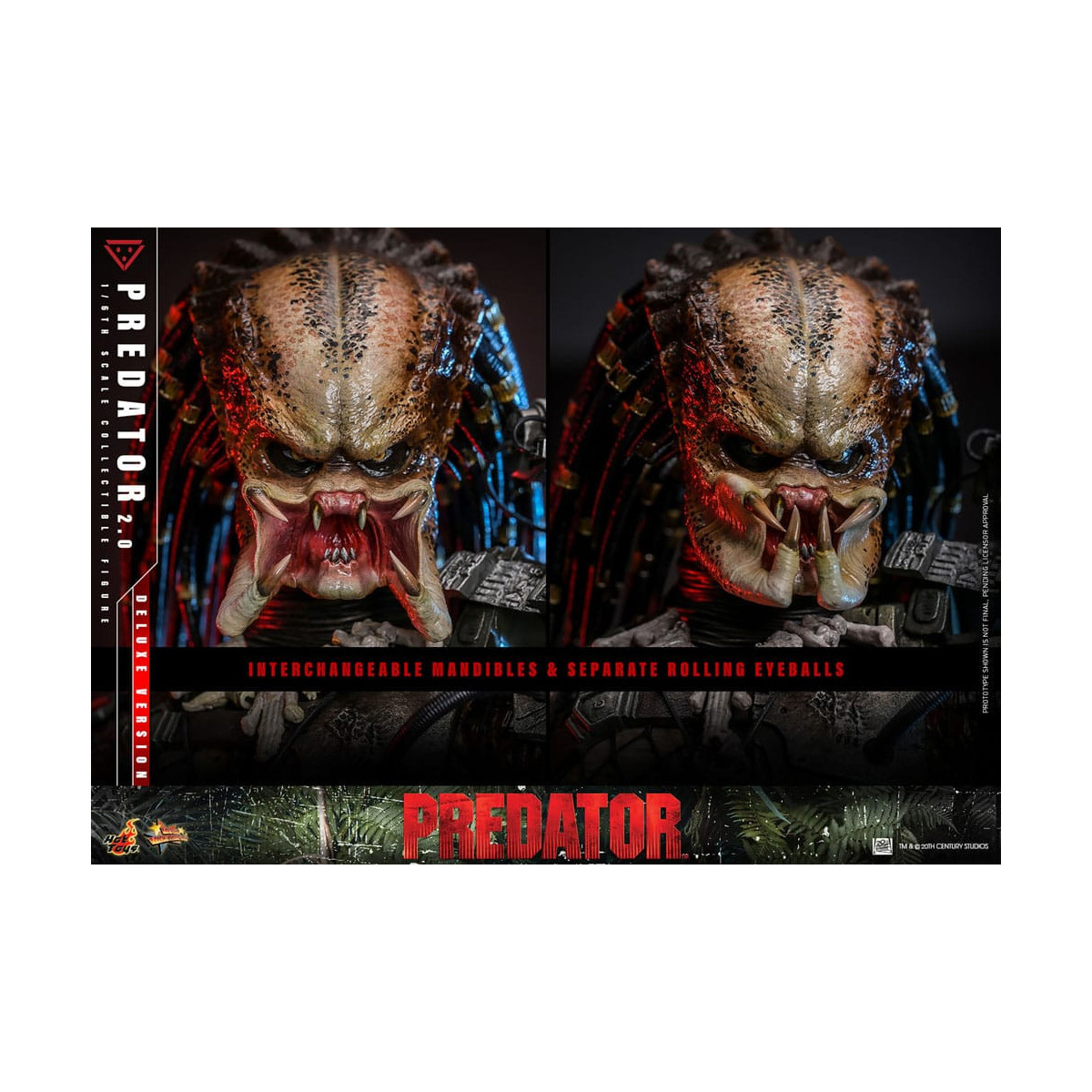 Hot Toys - Predator 2.0 Deluxe Version - Jungle Hunter