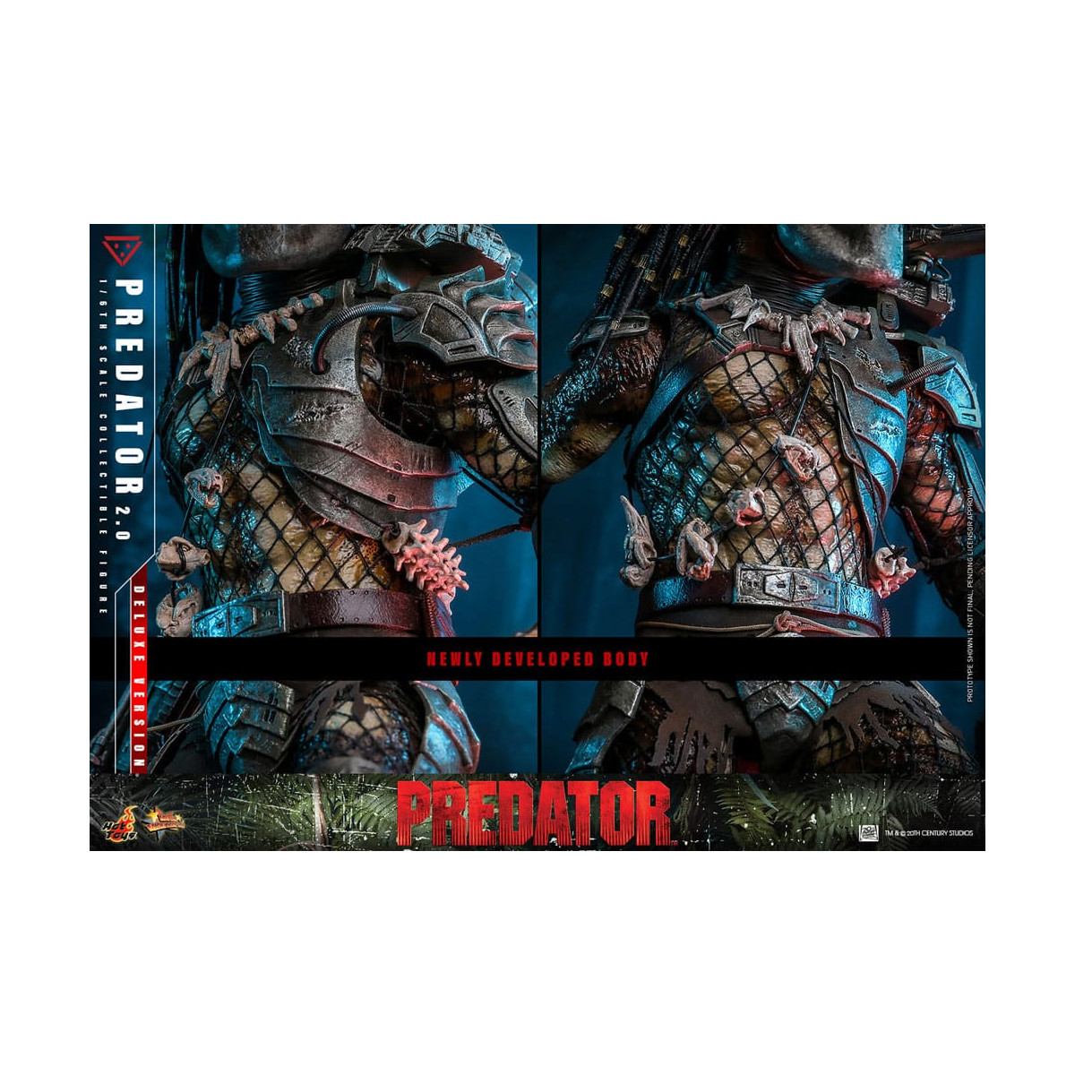 Hot Toys - Predator 2.0 Deluxe Version - Jungle Hunter