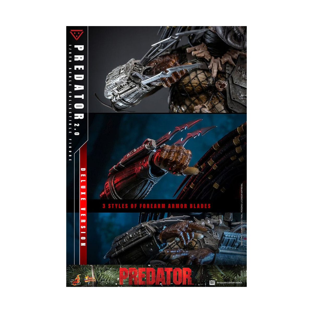 Hot Toys - Predator 2.0 Deluxe Version - Jungle Hunter