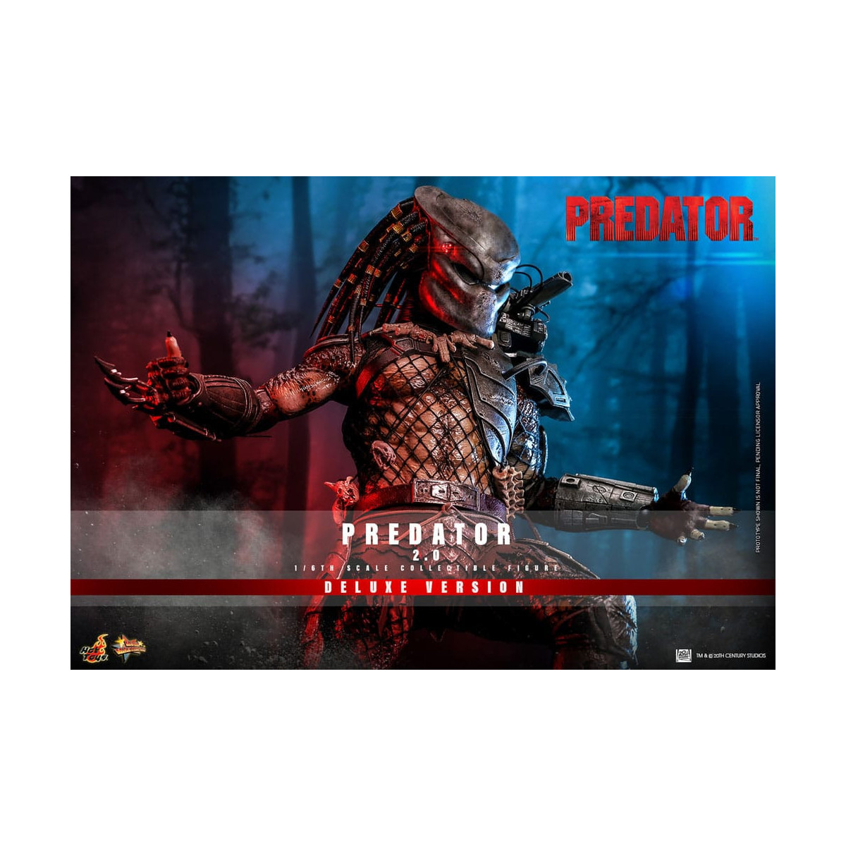 Hot Toys - Predator 2.0 Deluxe Version - Jungle Hunter