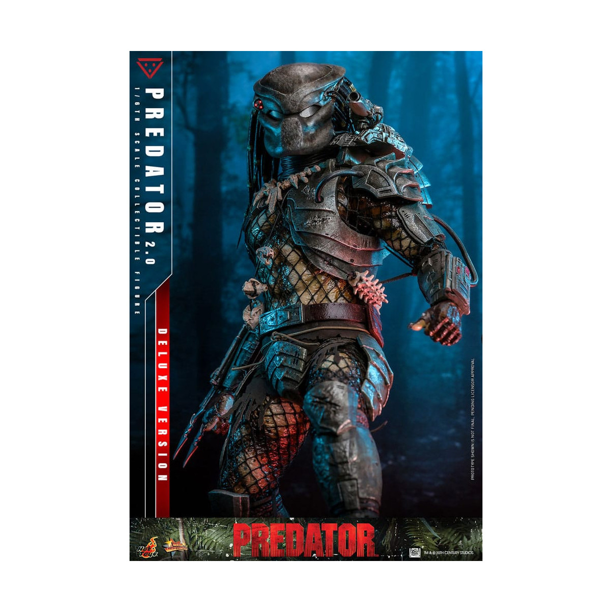 Hot Toys - Predator 2.0 Deluxe Version - Jungle Hunter