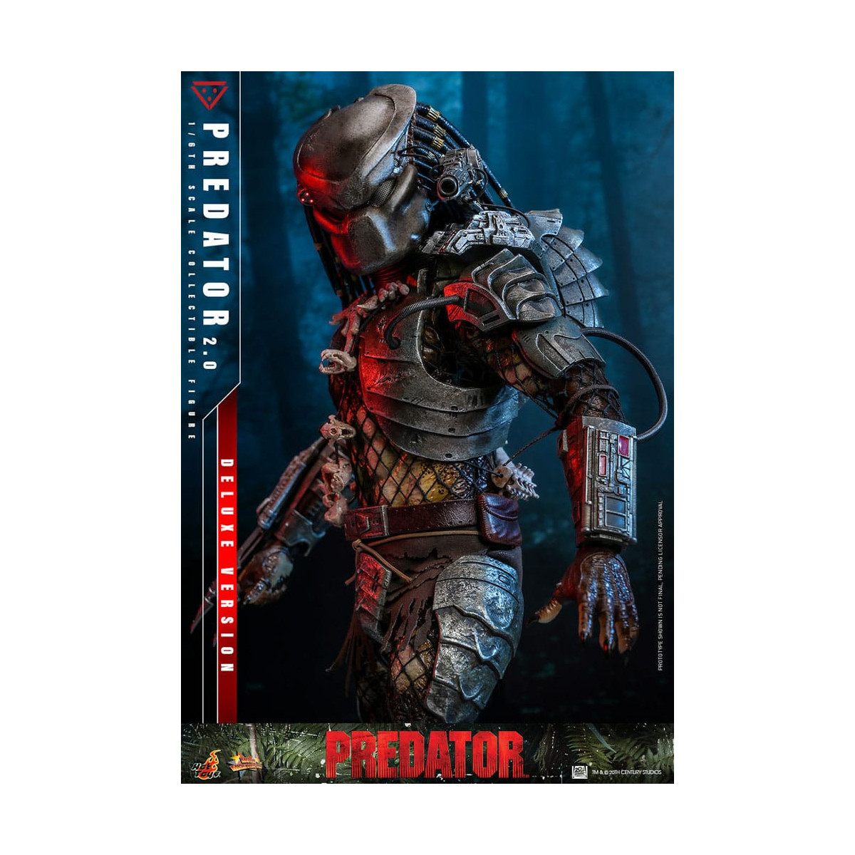 Hot Toys - Predator 2.0 Deluxe Version - Jungle Hunter
