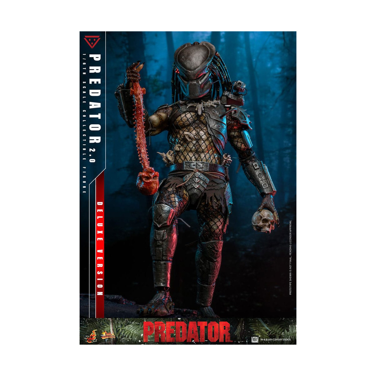 Hot Toys - Predator 2.0 Deluxe Version - Jungle Hunter