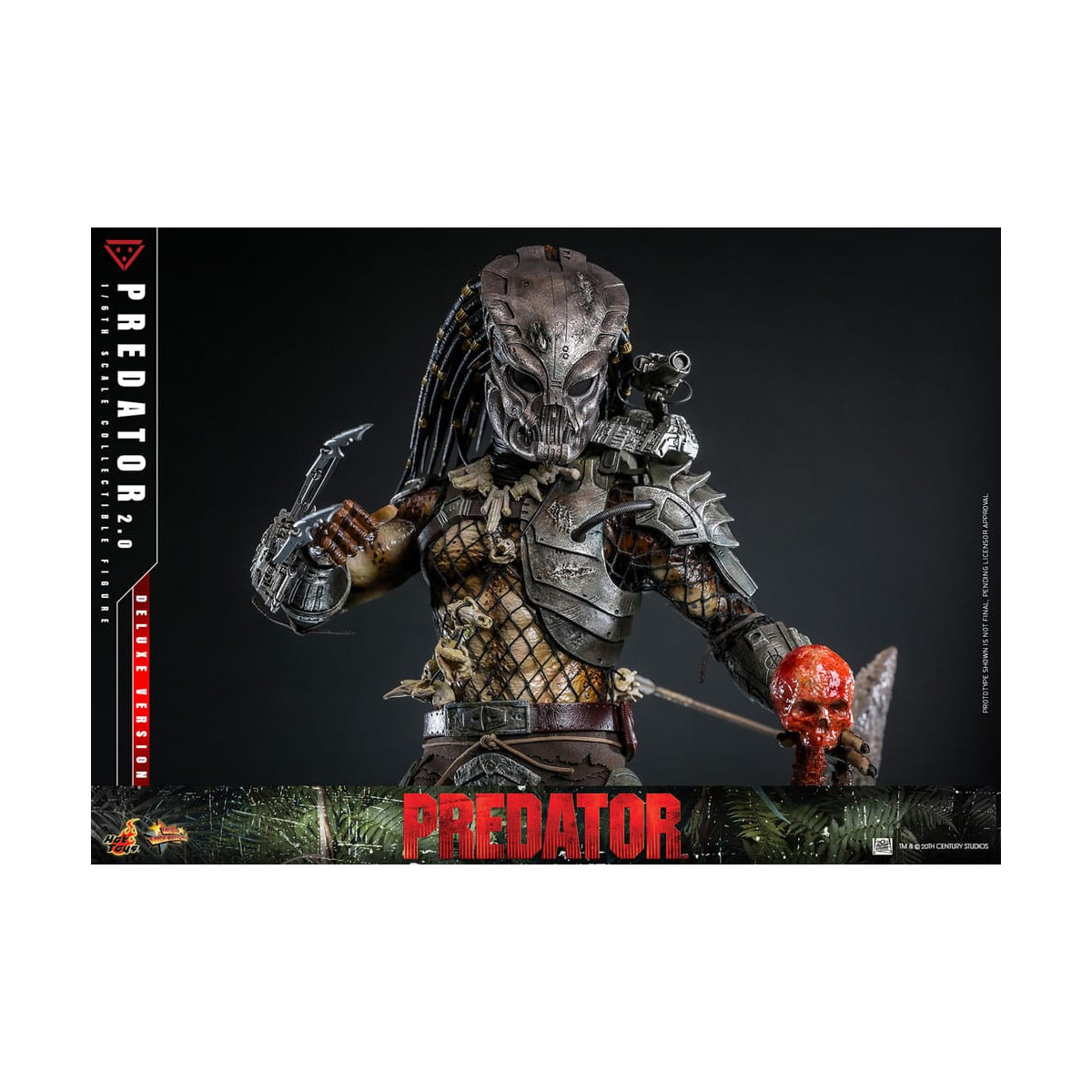 Hot Toys - Predator 2.0 Deluxe Version - Jungle Hunter