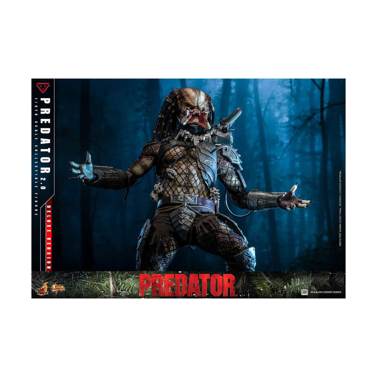 Hot Toys - Predator 2.0 Deluxe Version - Jungle Hunter