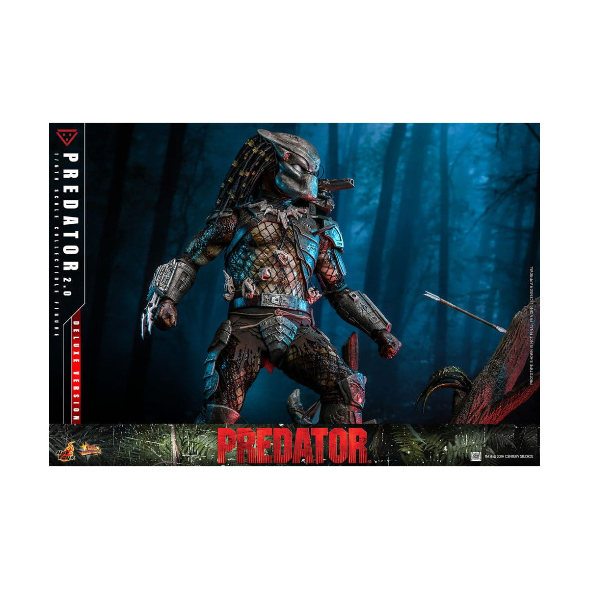 Hot Toys - Predator 2.0 Deluxe Version - Jungle Hunter