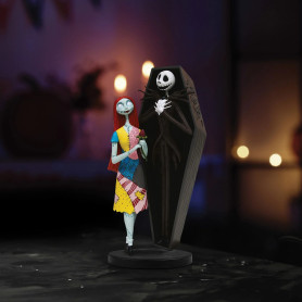 Enesco - Jack und Sally Sarg - Das seltsame Weihnachtsfest des Mr. Jack - Disney Showcase