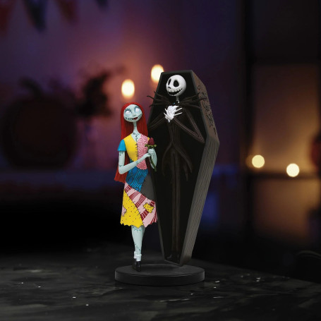 Enesco - Jack und Sally Sarg - Das seltsame Weihnachtsfest des Mr. Jack - Disney Showcase