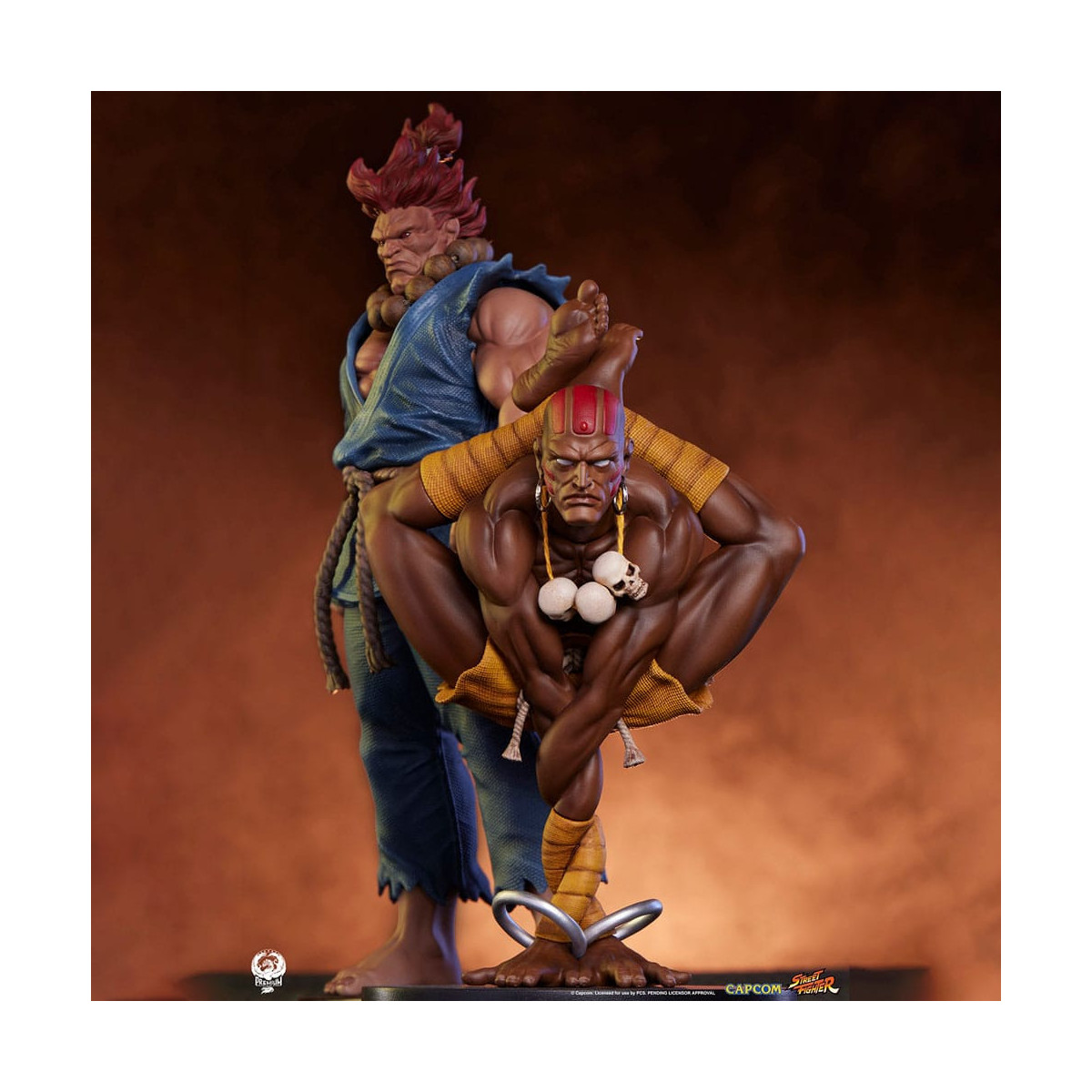 PCS - Street Fighter: Street Jam - Akuma & Dhalsim 1:10 Scale Statue Set