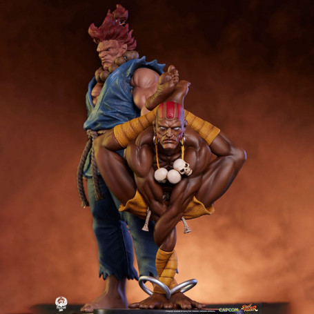 PCS - Street Fighter: Street Jam - Akuma & Dhalsim 1:10 Scale Statue Set