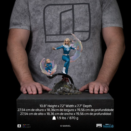 Iron Studios - Marvel Fantastic 4 - Invisible Woman Sue Storm Arts Scale 1/10