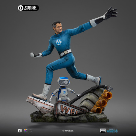 Iron Studios - Marvel Fantastic 4 - Mr. Fantastic Reed Richards Arts Scale 1/10