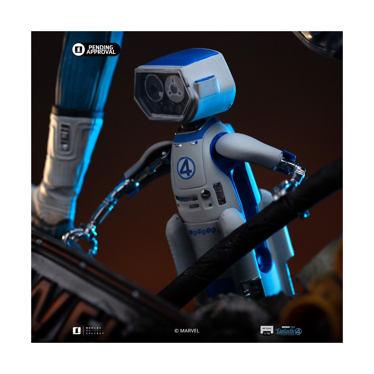 Iron Studios - Marvel Fantastic 4 - Mr. Fantastic Reed Richards Arts Scale 1/10