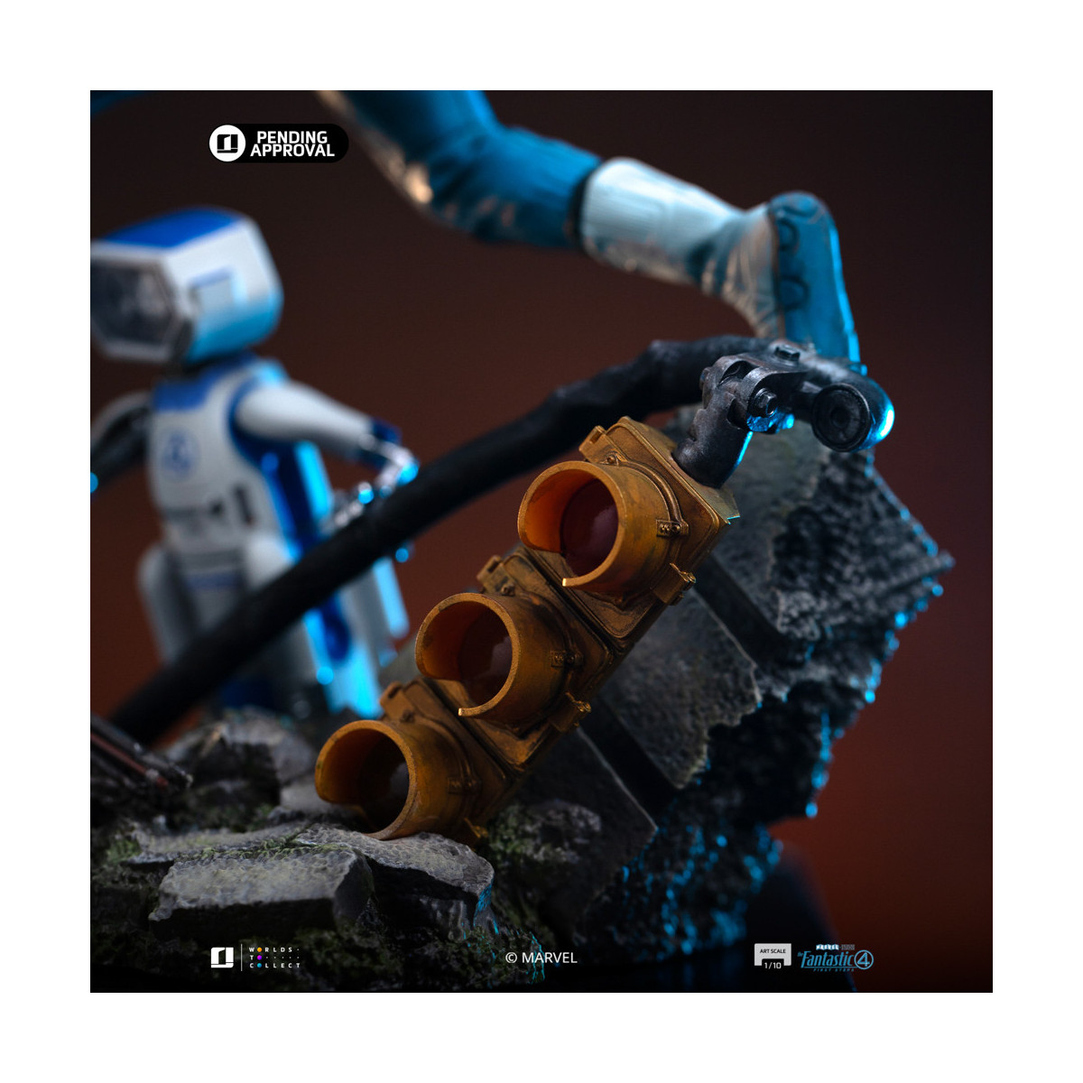 Iron Studios - Marvel Fantastic 4 - Mr. Fantastic Reed Richards Arts Scale 1/10