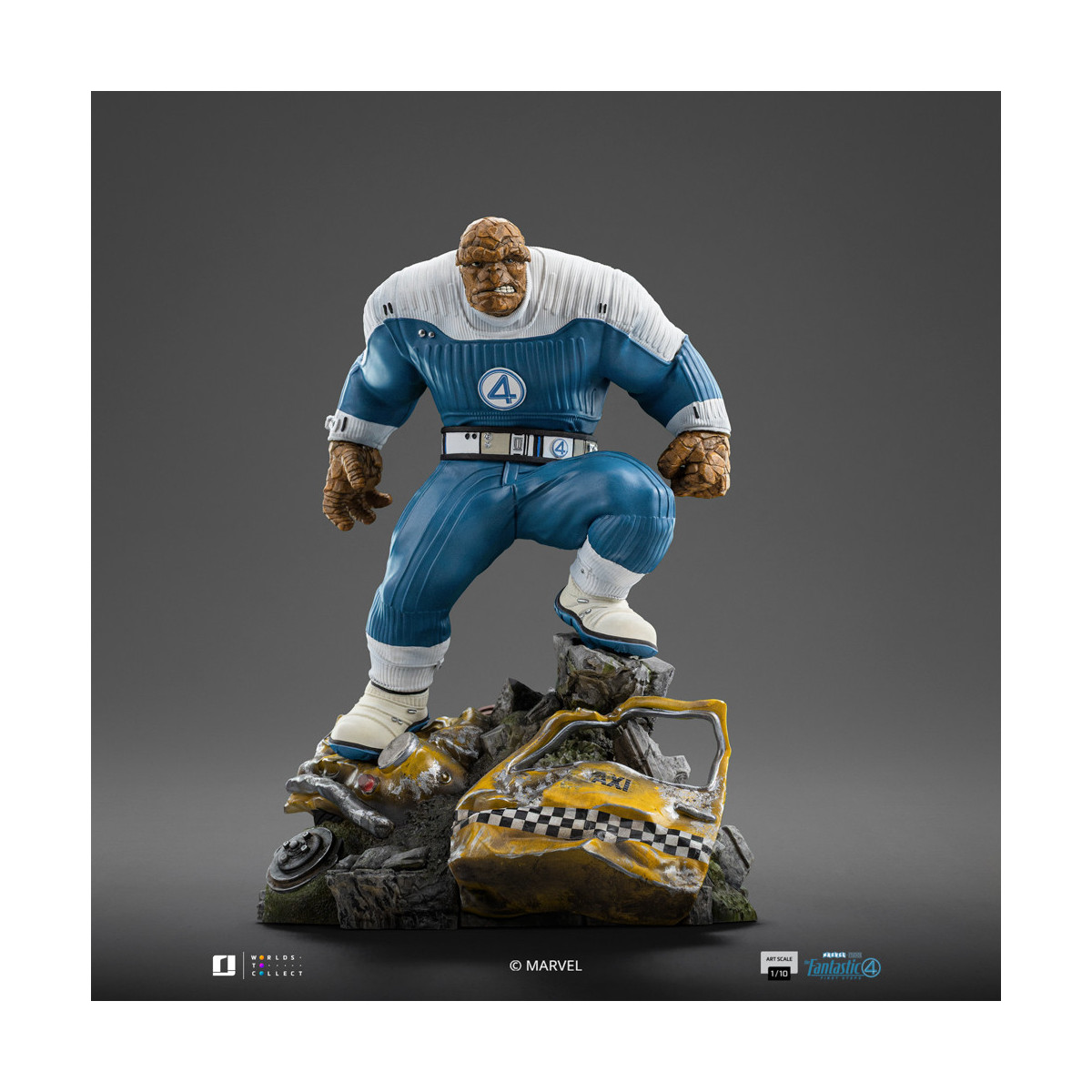Iron Studios - Marvel Fantastic 4 - The Thing Ben Grimm Arts Scale 1/10