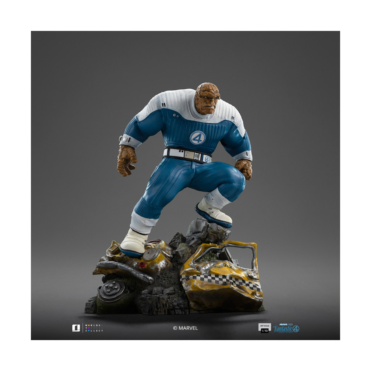 Iron Studios - Marvel Fantastic 4 - The Thing Ben Grimm Arts Scale 1/10
