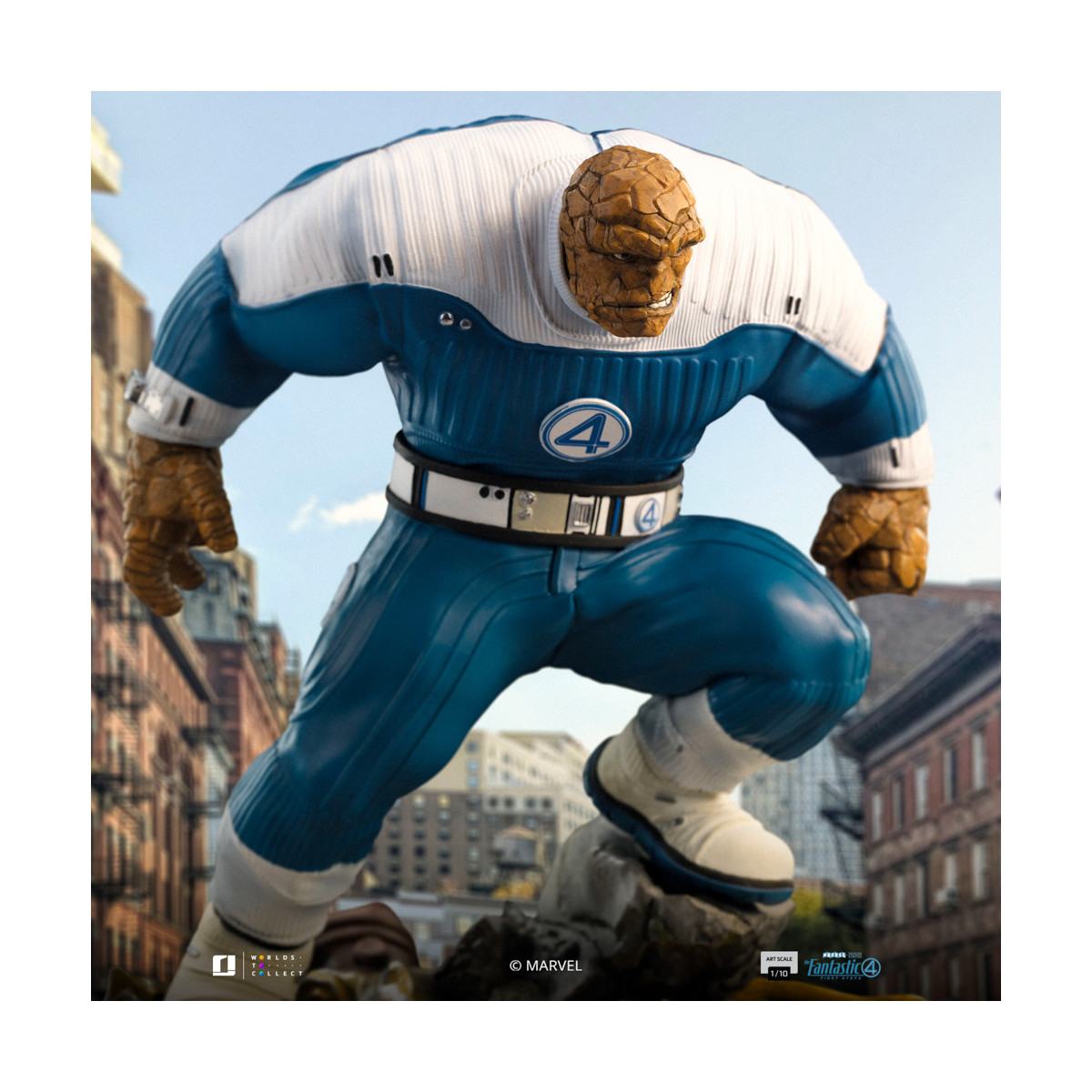 Iron Studios - Marvel Fantastic 4 - The Thing Ben Grimm Arts Scale 1/10