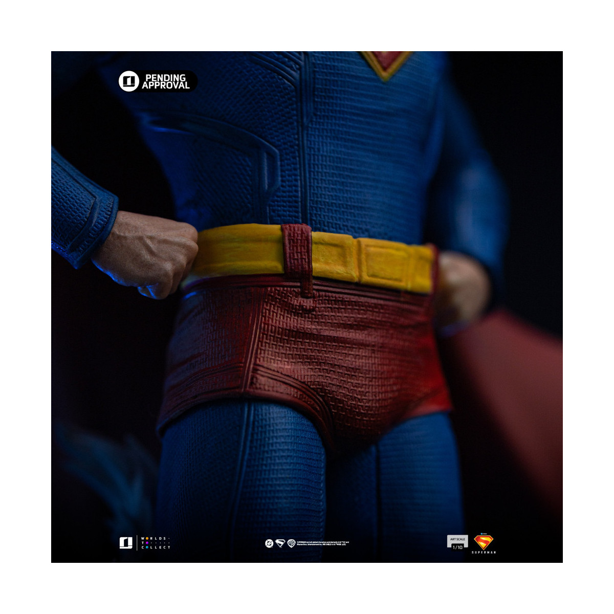 Iron Studios - DCU Superman - Superman & Krypto Art Scale Art Scale 1/10