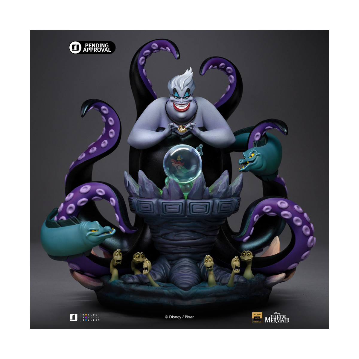 Iron Studios - Disney Villains Ursula Deluxe Art Scale 1/10 - The Little Mermaid