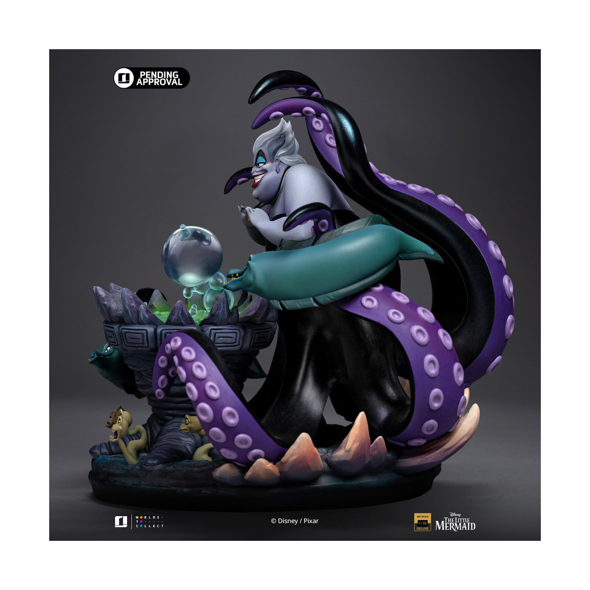 Iron Studios - Disney Villains Ursula Deluxe Art Scale 1/10 - The Little Mermaid