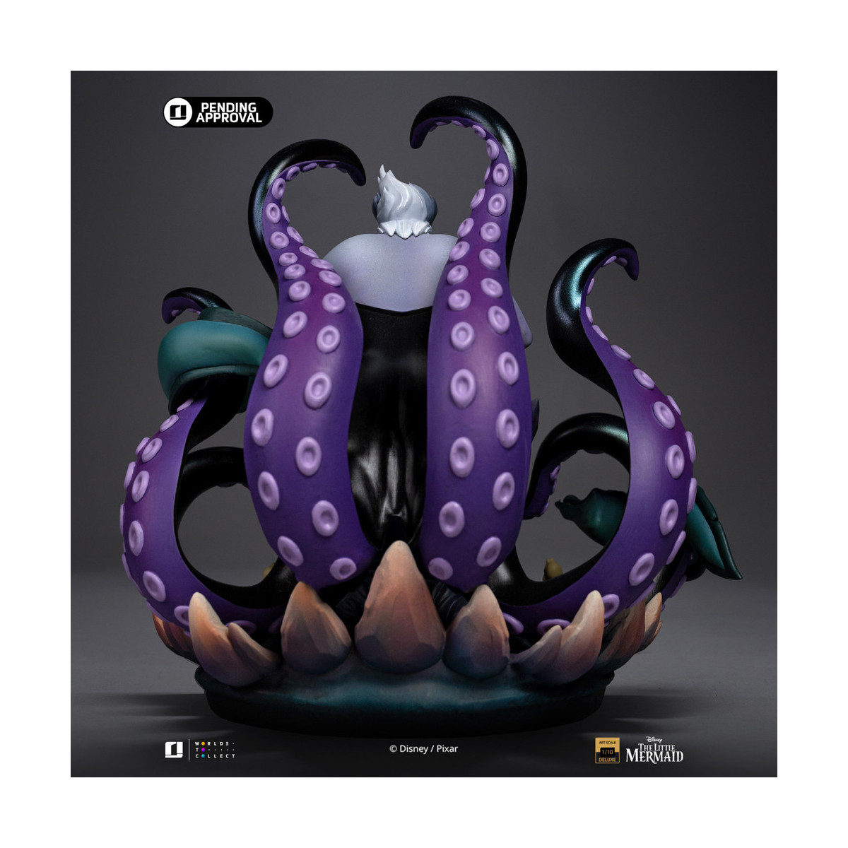 Iron Studios - Disney Villains Ursula Deluxe Art Scale 1/10 - The Little Mermaid