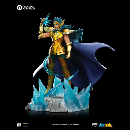 Iron Studios - Saint Seiya - Aquarius Camus Deluxe Art Scale 1/10 - Die Ritter des Zodiakus