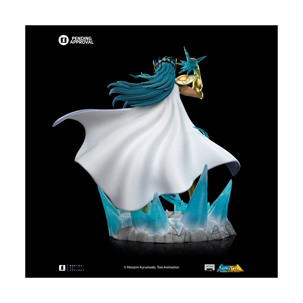 Iron Studios - Saint Seiya - Aquarius Camus Deluxe Art Scale 1/10 - Die Ritter des Zodiakus