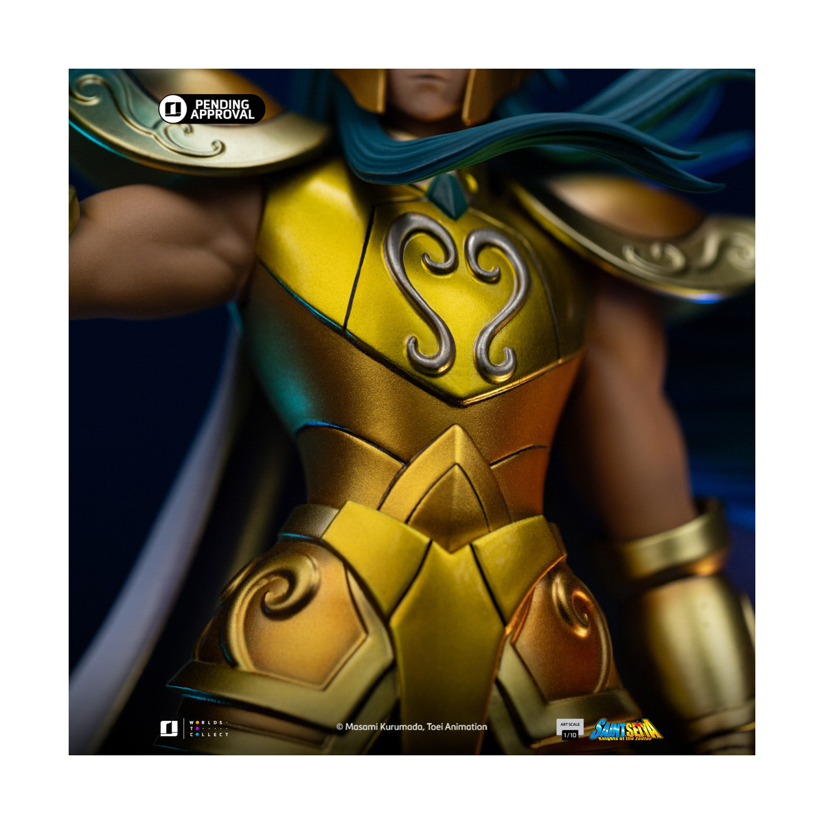 Iron Studios - Saint Seiya - Aquarius Camus Deluxe Art Scale 1/10 - Die Ritter des Zodiakus