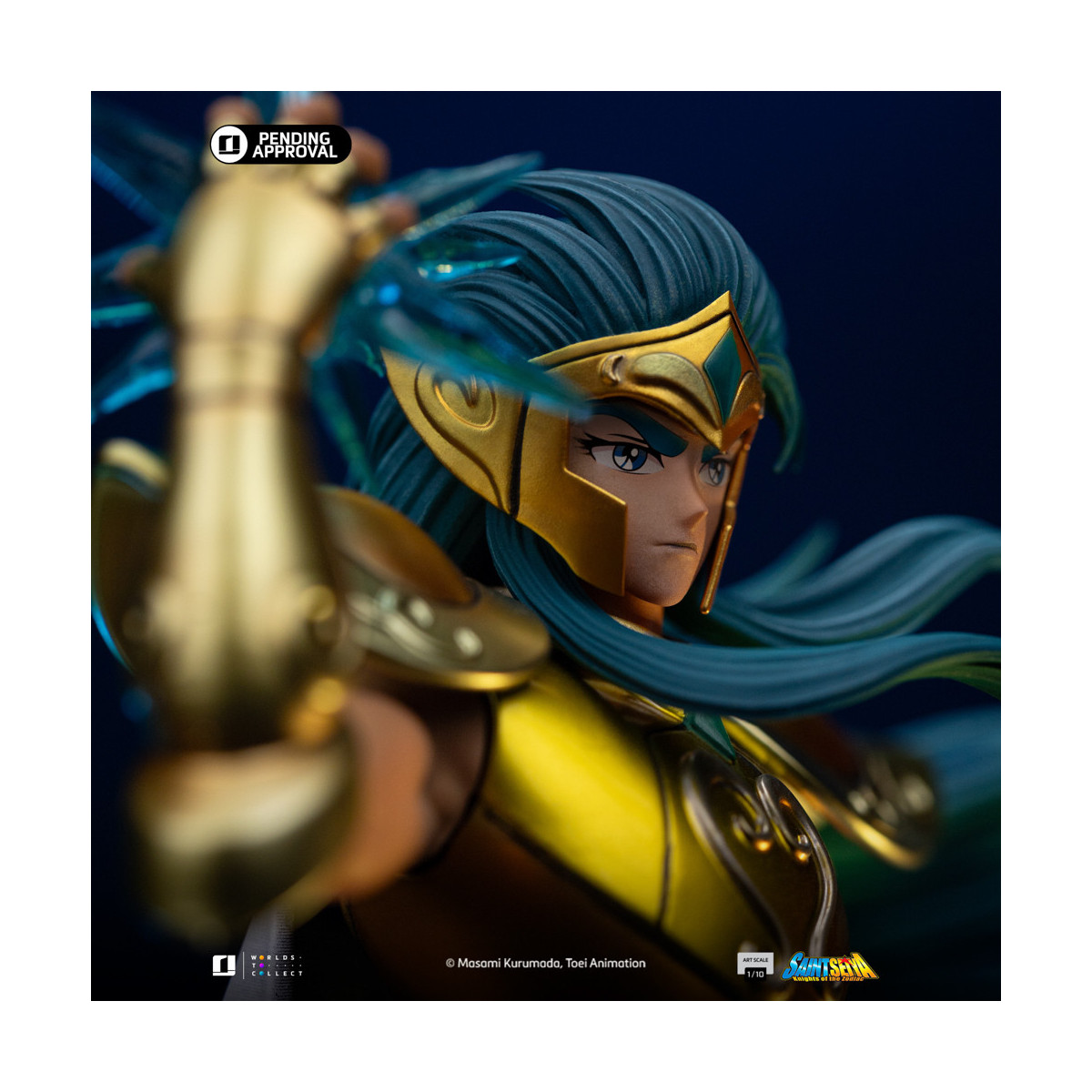 Iron Studios - Saint Seiya - Aquarius Camus Deluxe Art Scale 1/10 - Die Ritter des Zodiakus