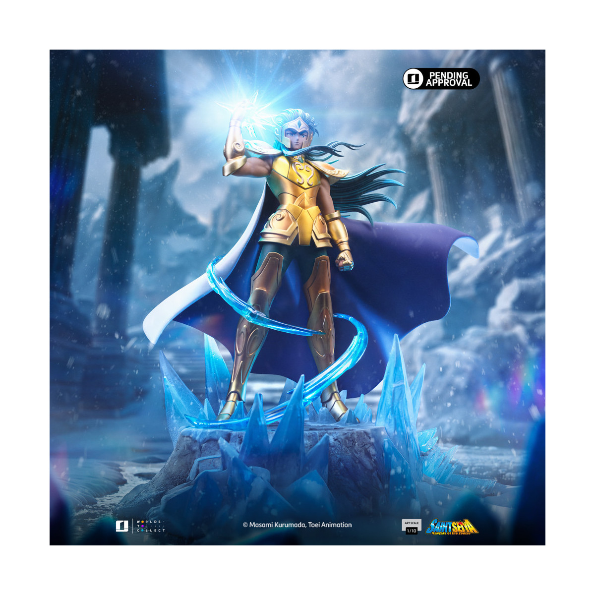 Iron Studios - Saint Seiya - Aquarius Camus Deluxe Art Scale 1/10 - Die Ritter des Zodiakus