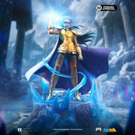 Iron Studios - Saint Seiya - Aquarius Camus Deluxe Art Scale 1/10 - Die Ritter des Zodiakus