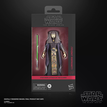 Star Wars The Black Series - Luminara Unduli - Angriff der Klonkrieger