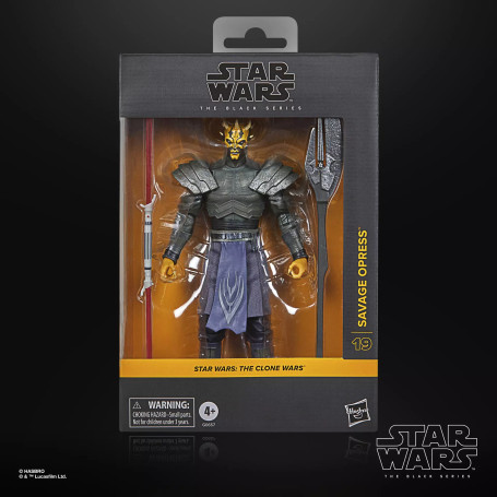 Star Wars The Black Series - Savage Opress - The Clone Wars