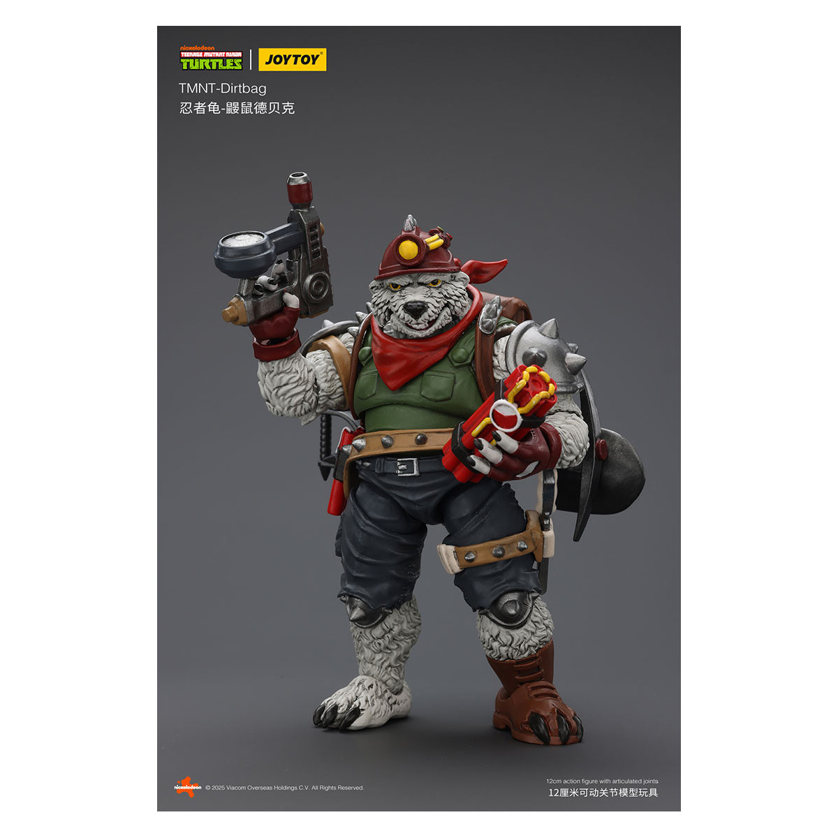 JoyToy TMNT - Dirtbag - Teenage Mutant Ninja Turtles 1/18