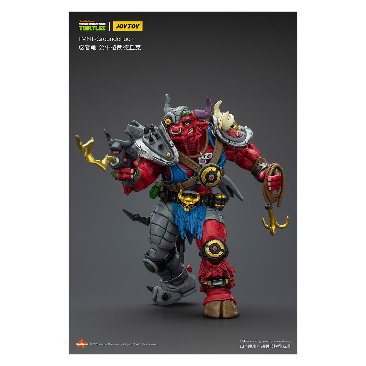 JoyToy TMNT - Groundchuck - Teenage Mutant Ninja Turtles 1/18