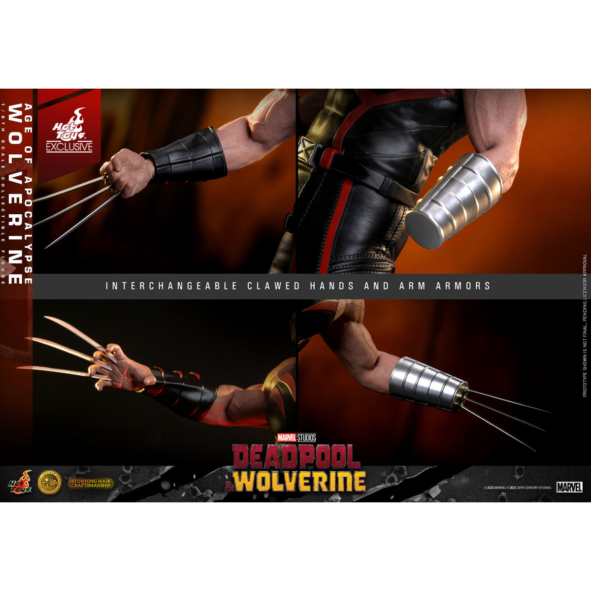 Hot Toys Marvel Deadpool & Wolverine - Wolverine Age of Apocalypse Artisan Edition MMS 1/6