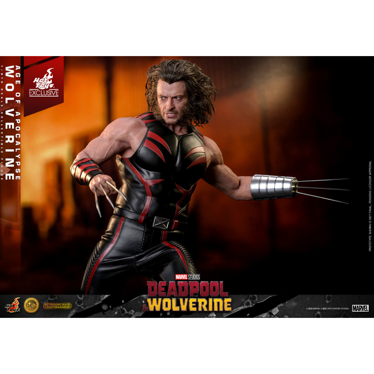 Hot Toys Marvel Deadpool & Wolverine - Wolverine Age of Apocalypse Artisan Edition MMS 1/6