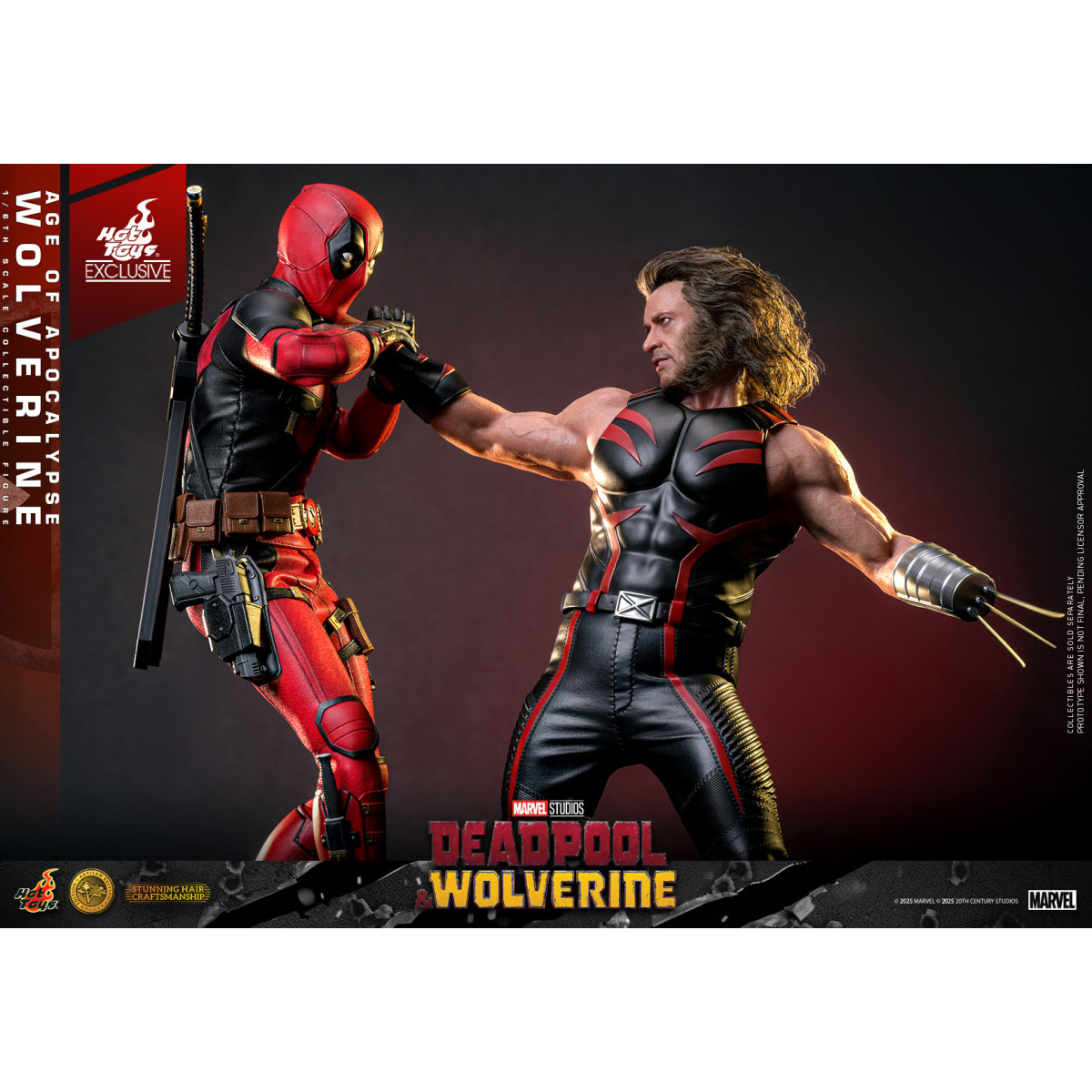 Hot Toys Marvel Deadpool & Wolverine - Wolverine Age of Apocalypse Artisan Edition MMS 1/6