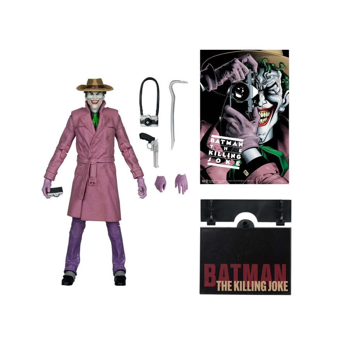 Mc Farlane - DC Multiverse - Cover Recreations The Joker (Batman: The Killing Joke) Gold Label
