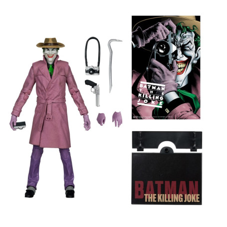 Mc Farlane - DC Multiverse - Cover Recreations The Joker (Batman: The Killing Joke) Gold Label