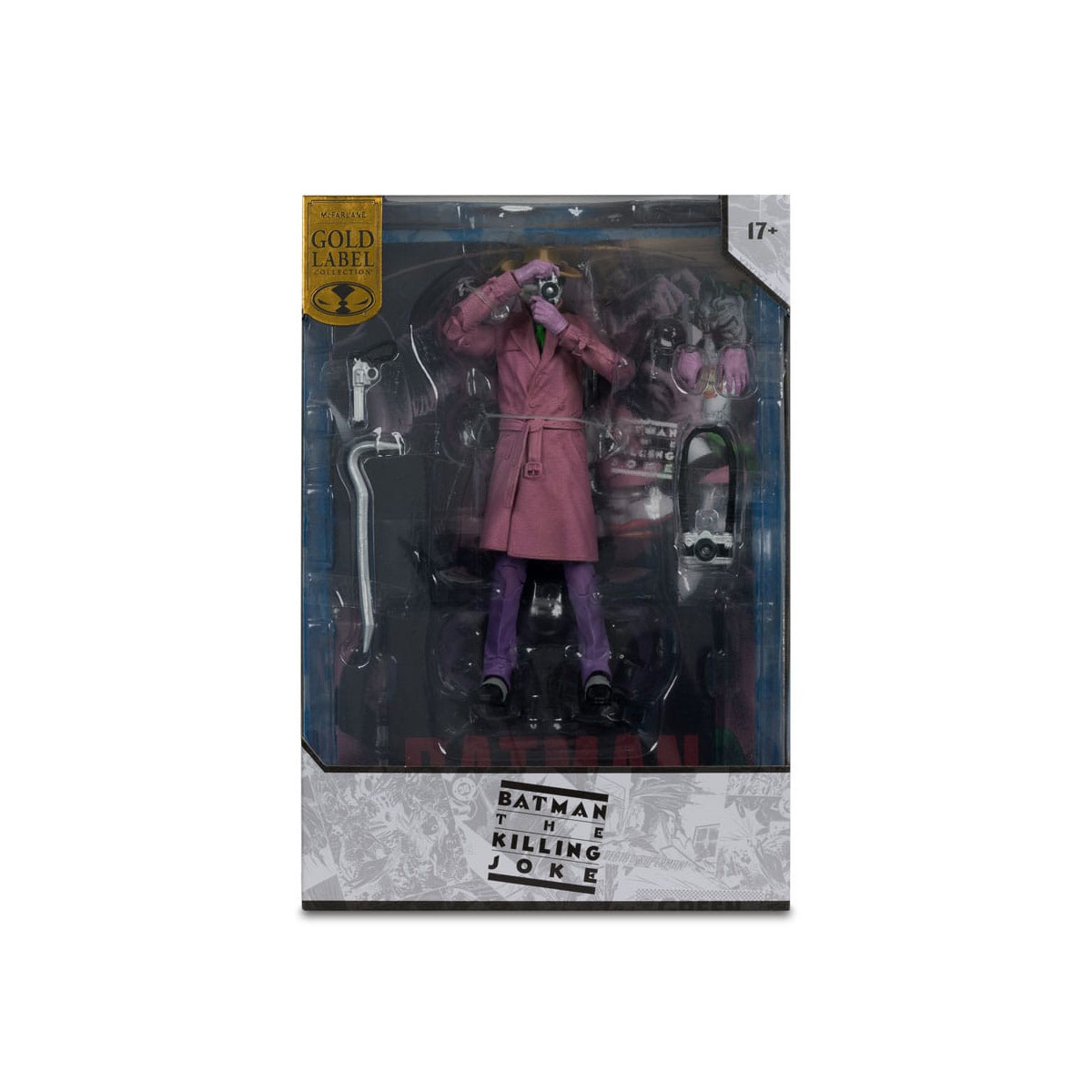 Mc Farlane - DC Multiverse - Cover Recreations The Joker (Batman: The Killing Joke) Gold Label