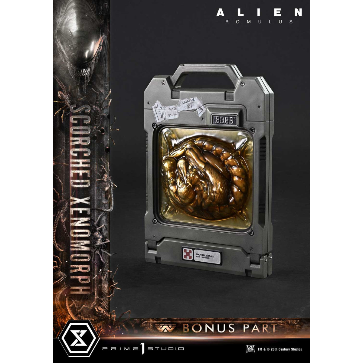 Prime 1 Studio - Scorched Xenomorph DX Bonus Version 1/3 - Alien: Romulus Museum Masterline XL
