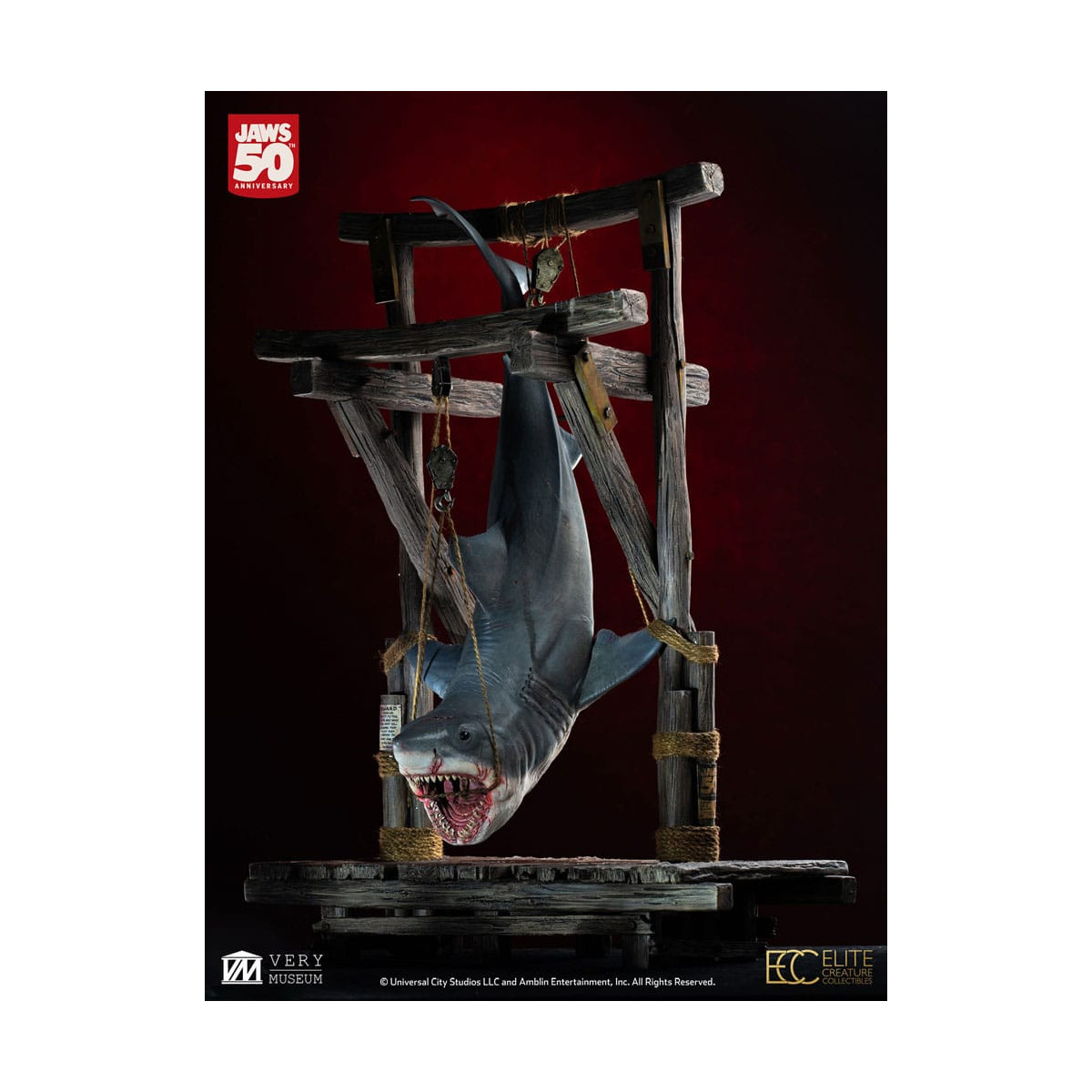 ECC Elite Creature Collectibles - Der Weiße Hai 1/12 - Jaws