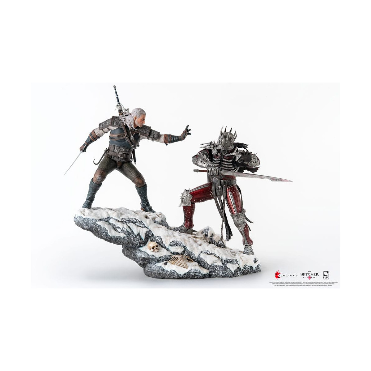 Pure Arts - The Witcher 3: Wild Hunt - Diorama Geralt vs. Eredin 1/6