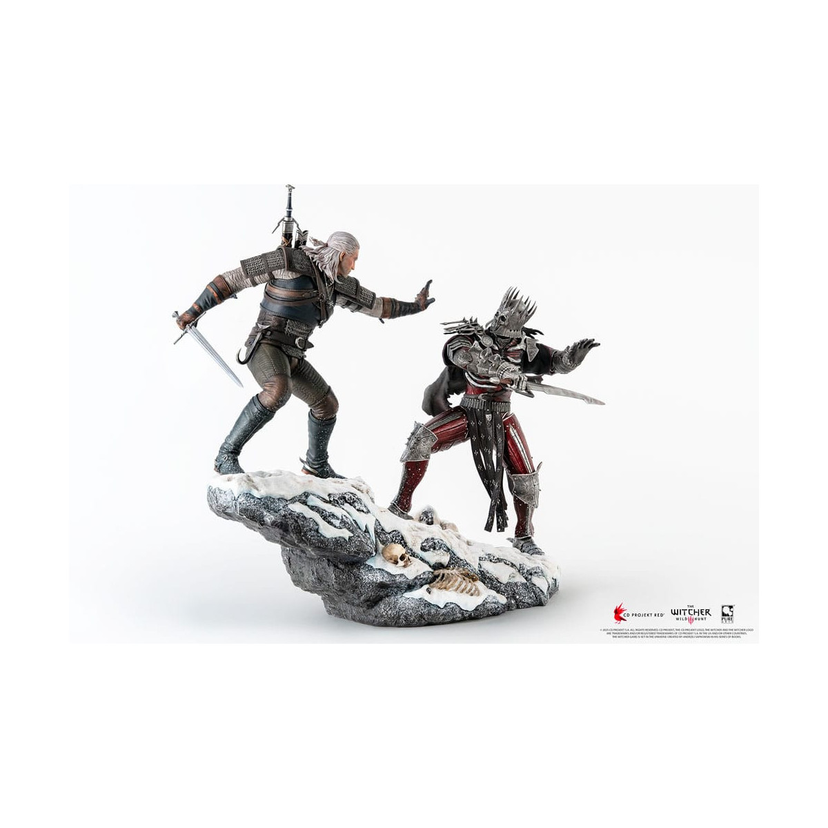 Pure Arts - The Witcher 3: Wild Hunt - Diorama Geralt vs. Eredin 1/6