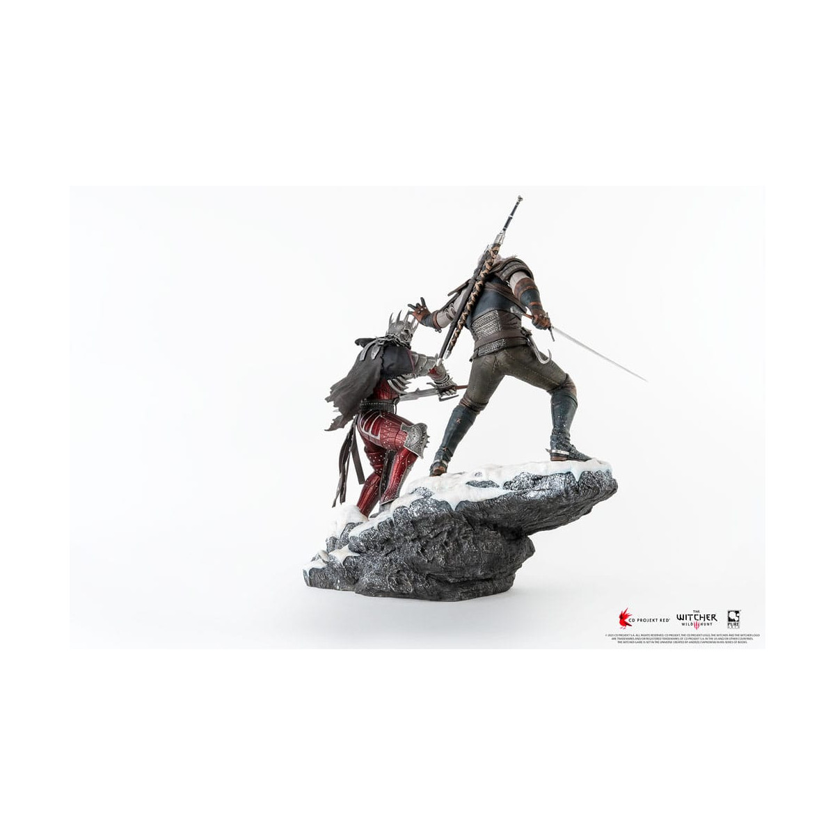 Pure Arts - The Witcher 3: Wild Hunt - Diorama Geralt vs. Eredin 1/6