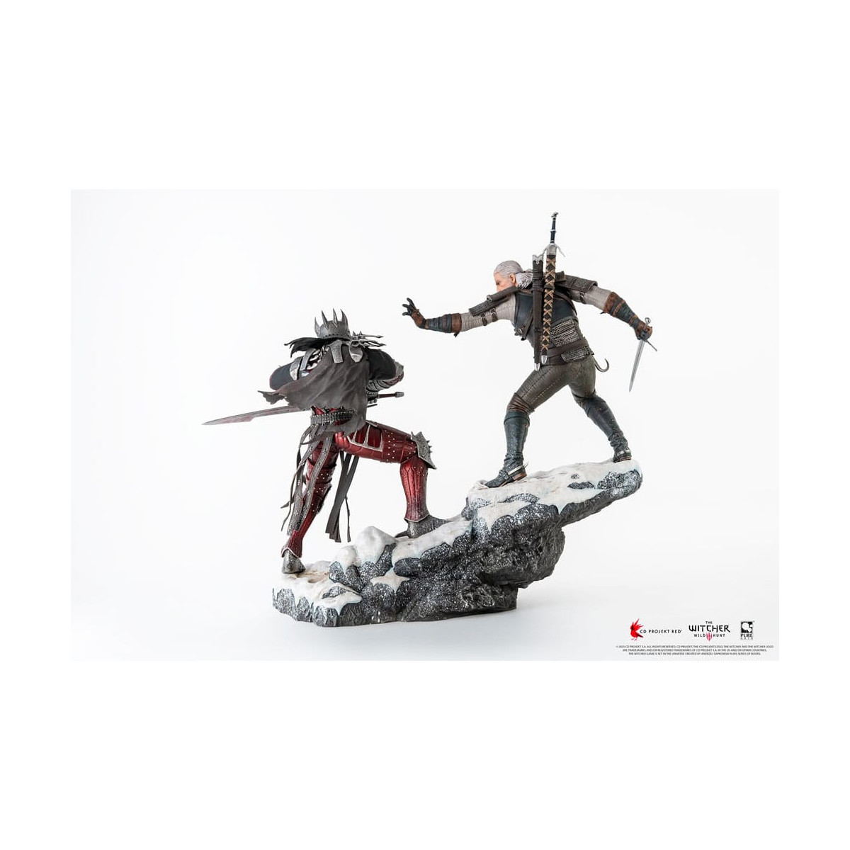 Pure Arts - The Witcher 3: Wild Hunt - Diorama Geralt vs. Eredin 1/6