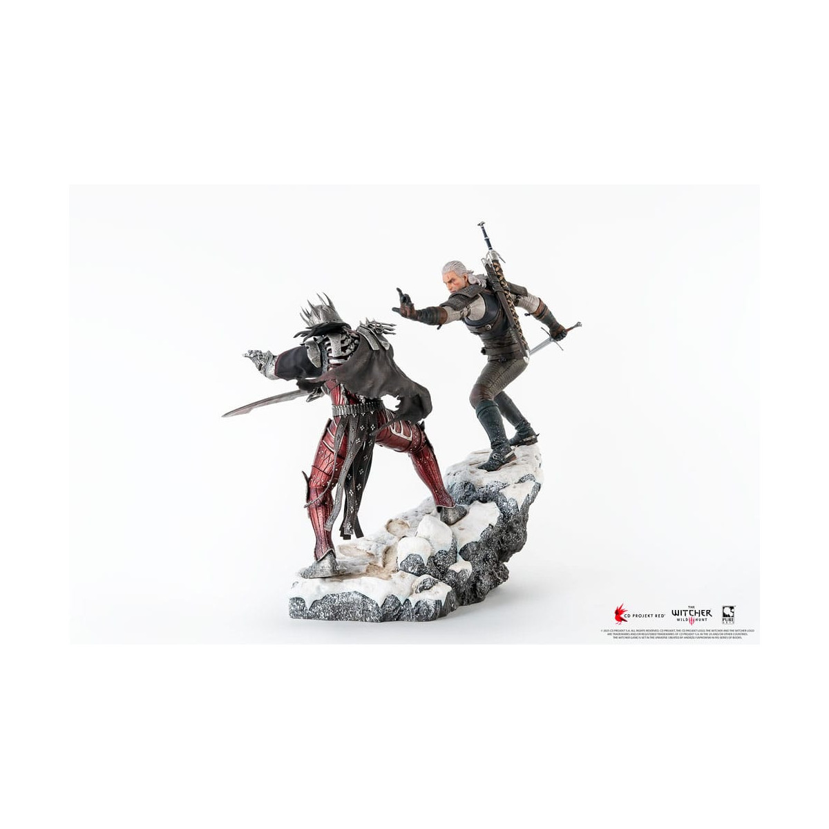 Pure Arts - The Witcher 3: Wild Hunt - Diorama Geralt vs. Eredin 1/6
