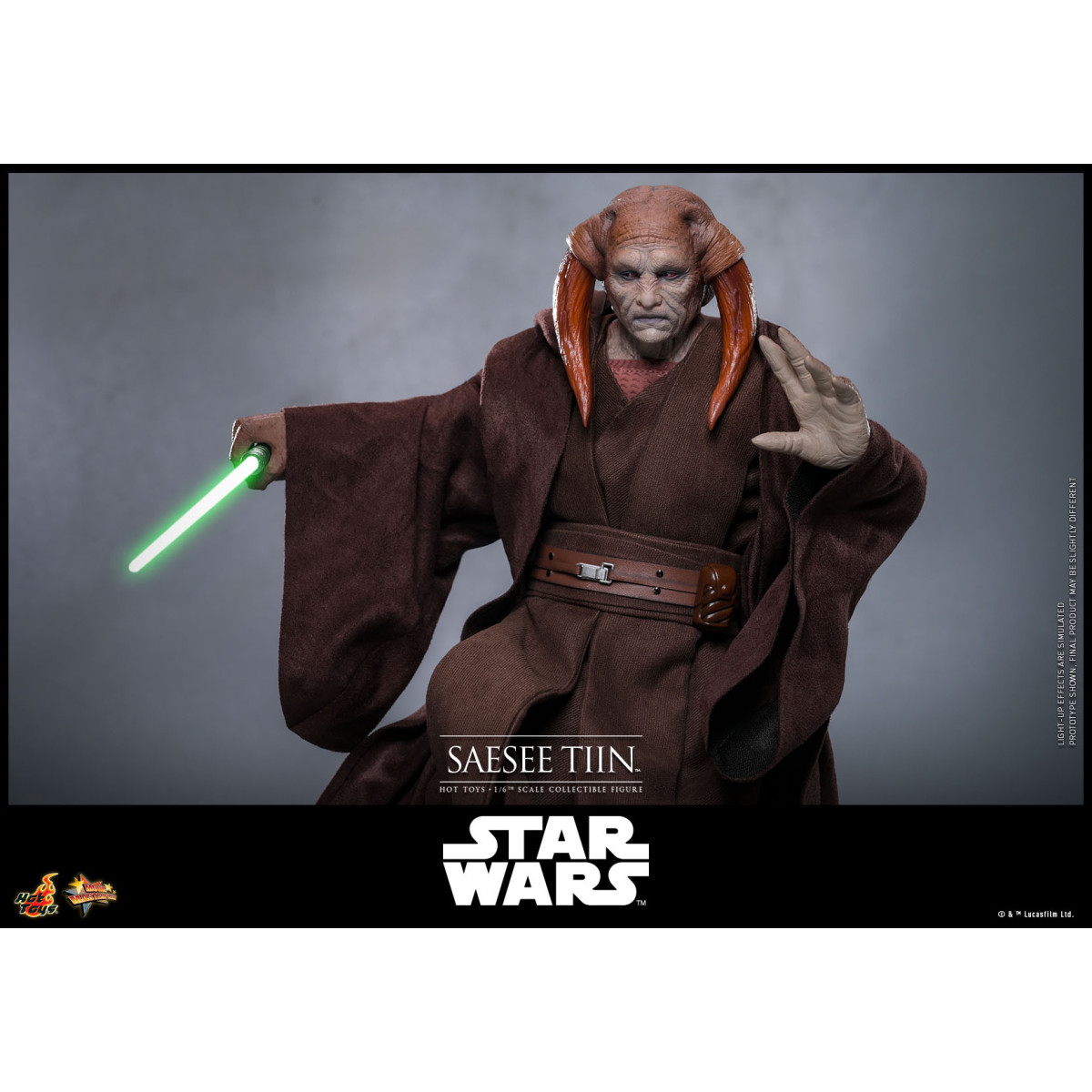 Hot Toys Star Wars - Saesee Tiin MMS1/6 - Die Rache der Sith